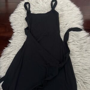Wilfred Black Strapless Dress